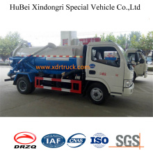 4cbm Suction Sewage Tanker Truck Dongfeng Model